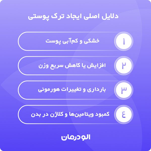 خدمات بهترین دکتر درمان ترک پوستی در ایران