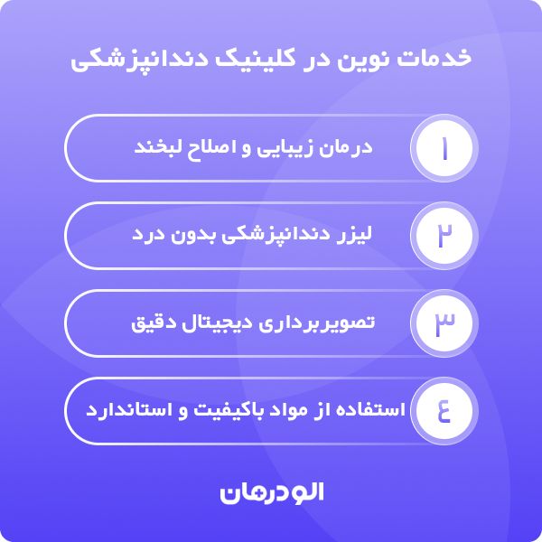 خدمات بهترین کلینیک دندانپزشکی در اصفهان
