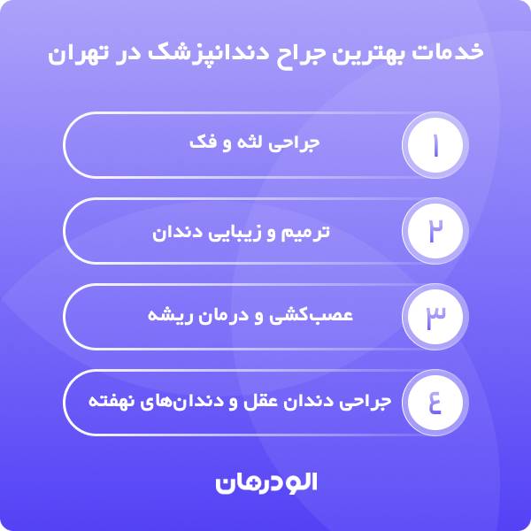 خصوصیات بهترین جراح دندانپزشک در تهران